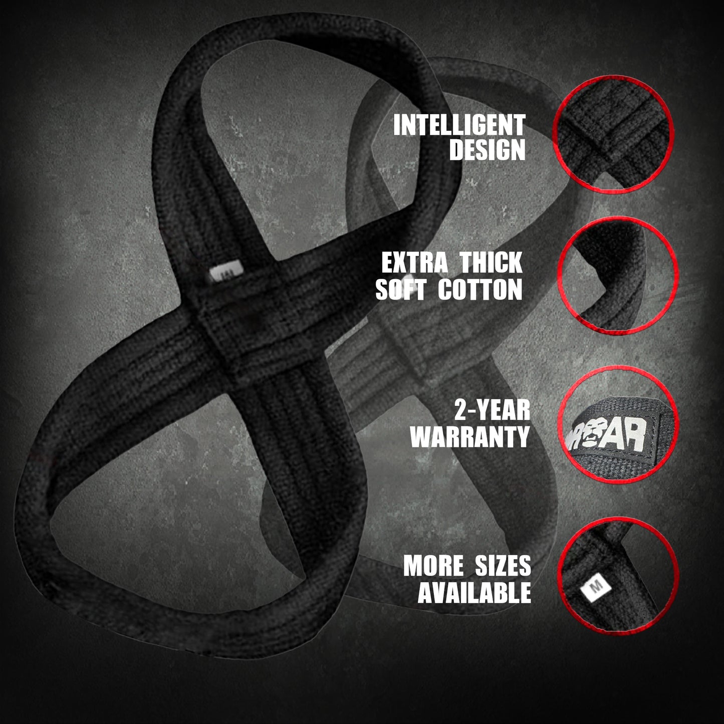 Premium Figure 8 Lifting straps